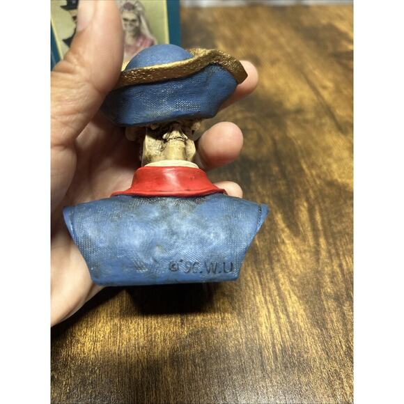 Vintage Pirate Skeleton Figurine The Summit Collection Boneaparte 90s 96’ - Picture 10 of 13